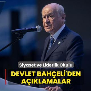 MHP Siyaset ve Liderlik Okulu 23. D�nem Sertifika T�reni... Devlet Bah�eli'den a��klamalar