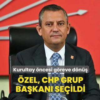 �zg�r �zel, CHP Grup Ba�kan� se�ildi