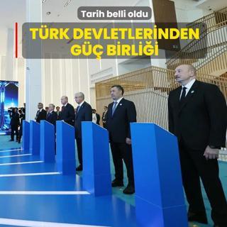 Tarih belli oldu! T�rk devletlerinden g�� birli�i