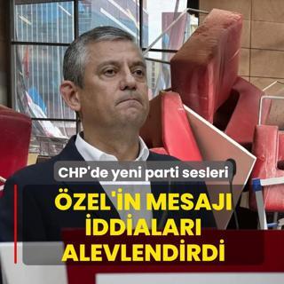 CHP koridorlar�nda yeni parti sesleri: �zel'in mesaj� iddialar� alevlendirdi