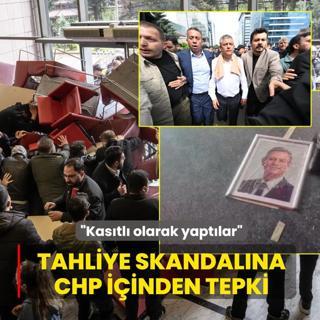 CHP'nin tahliye skandal�na i�eriden tepki: Kas�tl� olarak yapt�lar