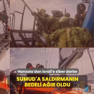 Sumud Filosu'na m�dahalenin bedeli a��r oldu! Hanzala'dan �srail'e siber darbe