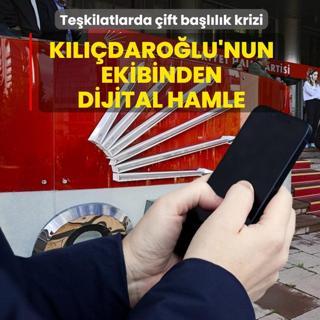 K�l��daro�lu'nun ekibinden dijital hamle! Te�kilatlarda �ift ba�l�l�k krizi