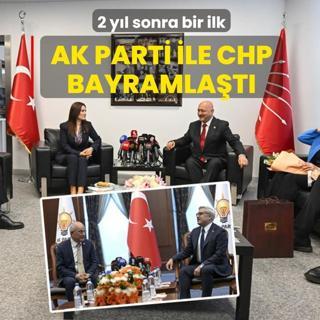 2 y�l sonra bir ilk! AK Parti ile CHP bayramla�t�