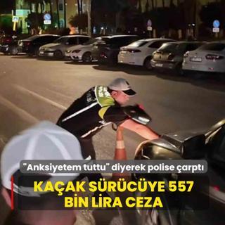 �Anksiyetem tuttu� diyerek polise �arpt�