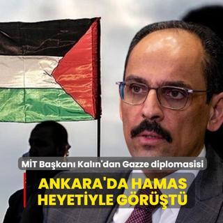M�T Ba�kan� Kal�n Hamas heyetiyle g�r��t�