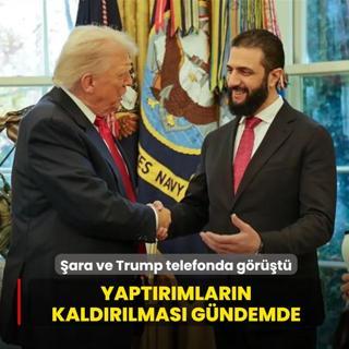 �ara ve Trump telefonda g�r��t�: Kalan yapt�r�mlar�n kald�r�lmas� g�ndemde