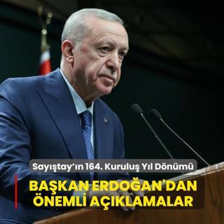 Say��tay'�n 164. Kurulu� Y�l D�n�m�! Ba�kan Erdo�an'dan �nemli a��klamalar