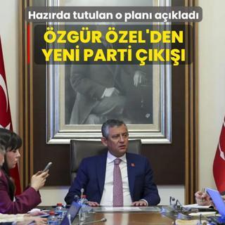 �zg�r �zel'den yeni parti ��k���! Haz�rda tutulan o plan� a��klad�