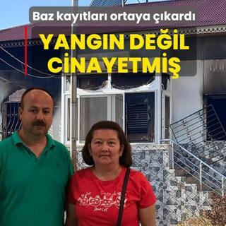 Baz kay�tlar� ortaya ��kard�: Yang�n de�il cinayetmi�
