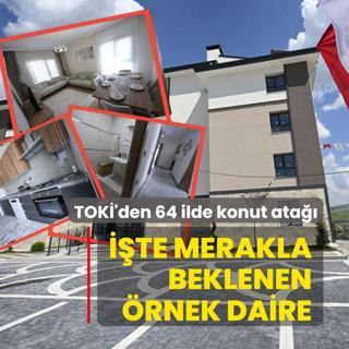 TOK�'den 64 ilde konut ata��! ��te merakla beklenen �rnek daire