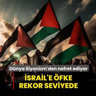 D�nya Siyonizm'den nefret ediyor! �srail'e y�nelik �fke rekor seviyede