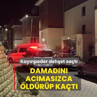 Kay�npeder deh�et sa�t�! Damad�n� defalarca b��aklayarak �ld�rd�