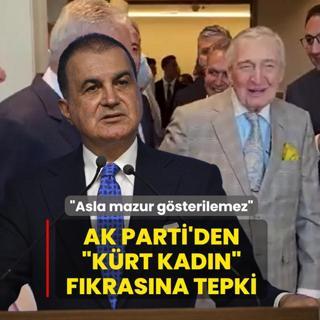 AK Parti'den �K�rt kad�n� f�kras�na tepki: Asla mazur g�sterilemez