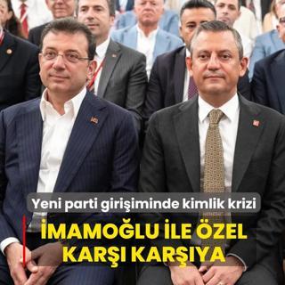 �mamo�lu ile �zel kar�� kar��ya! Yeni parti giri�iminde kimlik krizi