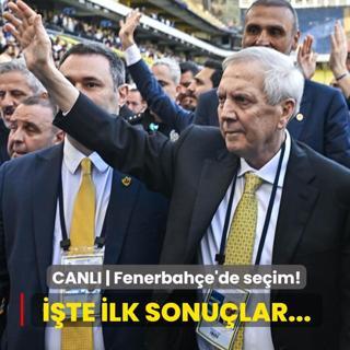 CANLI | Fenerbah�e'de se�im! ��te ilk sonu�lar...