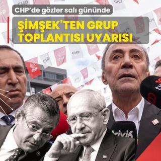 CHP'de g�zler sal� g�n�nde! �im�ek uyard�: Aynaya daha uzun uzun bakacaklar