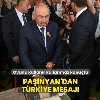 Oyunu kullan�r kullanmaz konu�tu: Pa�inyan'dan T�rkiye mesaj�