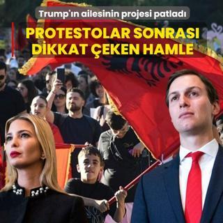 Trump'�n ailesinin projesi ellerinde patlad�! Halk ayakland�, yeni rota aray��� ba�lad�