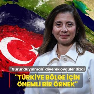 �rd�n Prensesi �gurur duyulmal�� diyerek �vg�ler dizdi: T�rkiye b�lge i�in �nemli bir �rnek