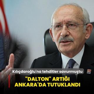 K�l��daro�lu ailesine tehditler savurmu�tu: �Daltonlar� art��� Ankara'da tutukland�