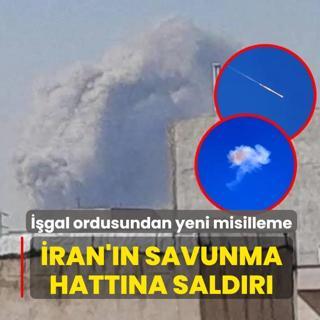 Tansiyon yeniden y�kseldi: ��galci �srail, �ran'�n savunma sistemlerini vurdu