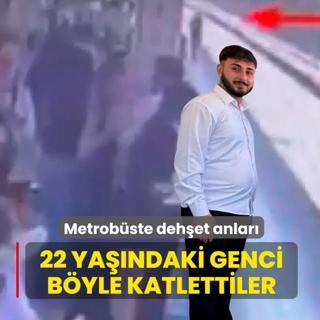 Metrob�s dura��nda deh�et anlar�! Evlilik haz�rl���ndaki gen� b�yle katledildi