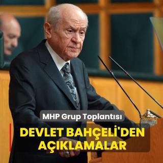 MHP Grup Toplant�s�... Devlet Bah�eli'den a��klamalar