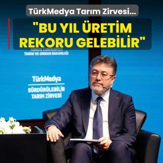 Bakan Yumakl� T�rkMedya S�rd�r�lebilir Tar�m Zirvesi'nde duyurdu: Bu y�l bir �retim rekoru gelebilir