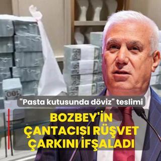 �Pasta kutusunda d�viz� teslimi! Bozbey'in �antac�s� r��vet �ark�n� if�alad�