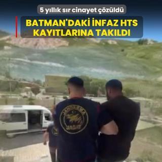 5 y�ll�k s�r cinayet ��z�ld�: Batman'daki infaz HTS kay�tlar�na tak�ld�