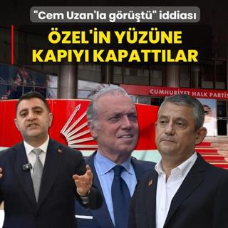 Cem Uzan'la g�r��t� iddias�! �zel'in y�z�ne kap�y� kapatt�lar: �nce aklan�n