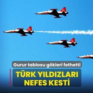 Gurur tablosu g�kleri fethetti: T�rk Y�ld�zlar� provada bile nefesleri kesti