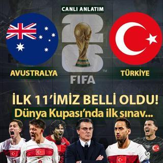 CANLI: Avustralya - T�rkiye