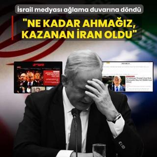 �srail medyas� a�lama duvar�na d�nd�:  �Ne kadar ahmakm���z, kazanan �ran oldu�