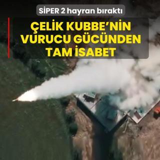 �elik Kubbe'nin vurucu g�c�nden tam isabet! S�PER 2 hayran b�rakt�