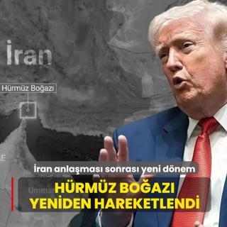 �ran anla�mas� sonras� yeni d�nem! H�rm�z'de tanker trafi�i yeniden ba�lad�