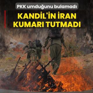 Kandil'in �ran kumar� tutmad�! PKK silah b�rakmaya b�t�n�yle ikna oldu