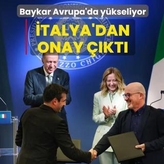 Baykar Avrupa'da y�kseliyor! �talya'dan onay ��kt�