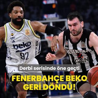 Fenerbah�e Beko geri d�nd�! Derbi serisinde �ne ge�ti