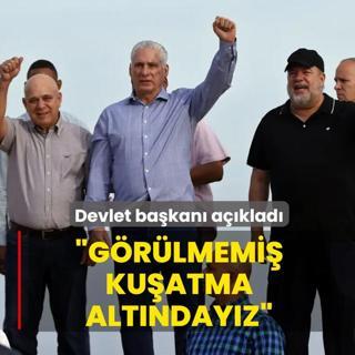 �G�r�lmemi� ku�atma alt�nday�z� Devlet ba�kan� a��klad�