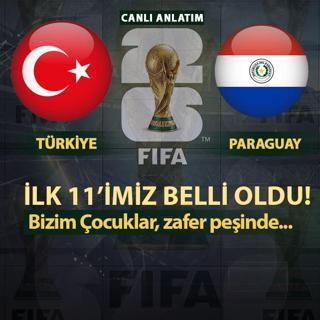 CANLI: T�rkiye - Paraguay