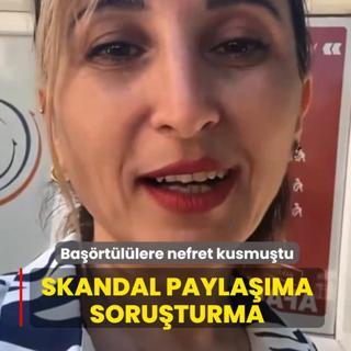 Ba��rt�l�lere nefret kusmu�tu... Skandal payla��ma soru�turma