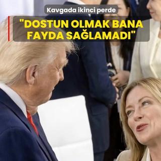Trump ile Meloni'nin foto�raf tart��mas� s�r�yor! Kavgada ikinci perde