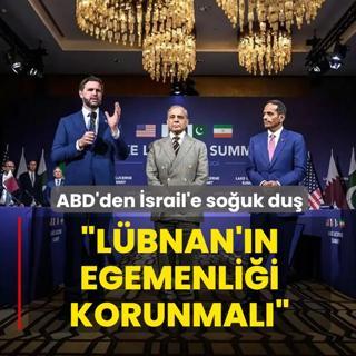 ABD'den �srail'e so�uk du�: L�bnan'�n egemenli�i korunmal�