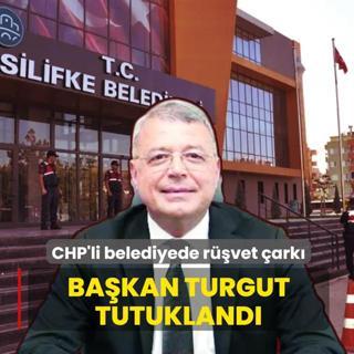 CHP'li Silifke Belediyesi'nde r��vet �ark�... Belediye ba�kan� Turgut tutukland�