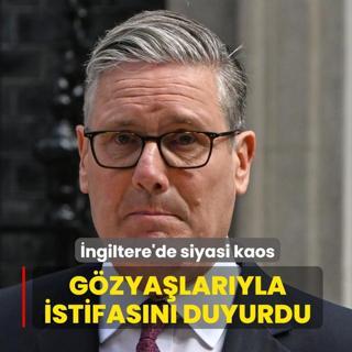 �ngiltere Ba�bakan� Starmer istifa etti