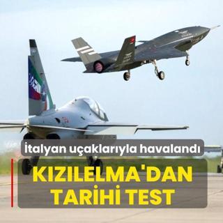 KIZILELMA'dan tarihi test: �talyan u�aklar�yla havaland�