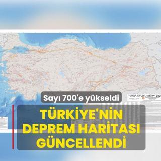 Say� 700'e y�kseldi! T�rkiye'nin deprem haritas� g�ncellendi