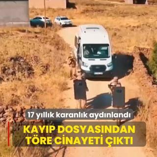 17 y�ll�k karanl�k ayd�nland�! Kay�p dosyas�ndan t�re cinayeti ��kt�